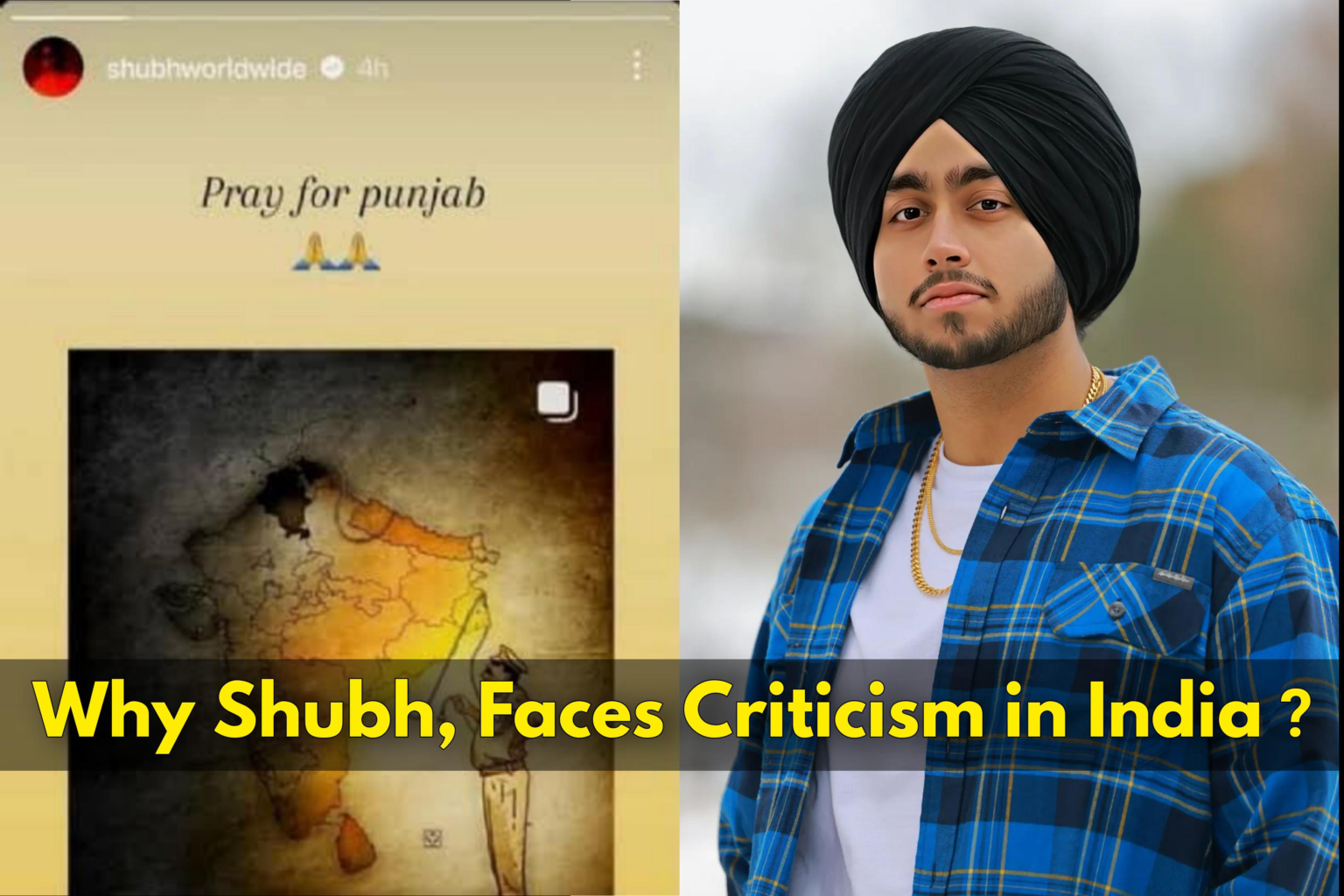 Shubh, the Canadian Singer, Faces Backlash in India: Why?
