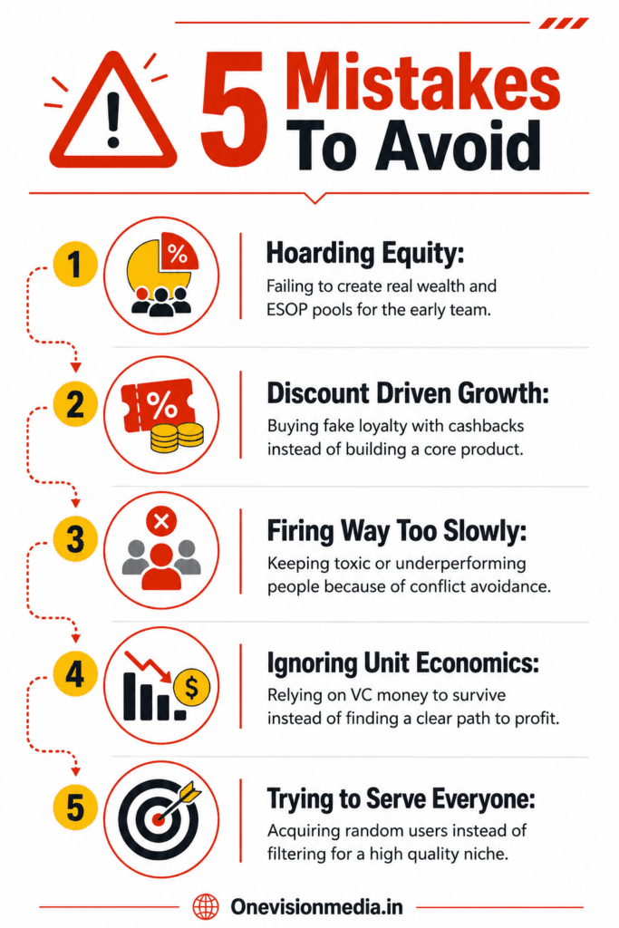 5 Things Every Founder Should Avoid